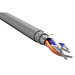 ITK Кабель RS-485 1х2х0,6 нг(А)-LS серый (200м)