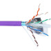 Кабель информационный Lanmaster LAN-6AUMTP-HFLT-VI кат.6A UTP 4 пары 23AWG LSZH внутренний 305м фиолетовый