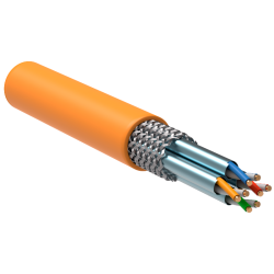 ITK Витая пара S/FTP кат.7 4х2х23AWG LSZH оранжевый (305м)