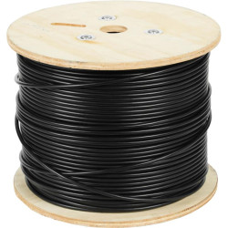 Кабель информационный Lanmaster LAN-5EFTP-OUT кат.5E FTP 4 пары 24AWG PE внешний 305м черный