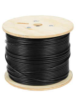 Кабель информационный Lanmaster LAN-5EFTP-OUT кат.5E FTP 4 пары 24AWG PE внешний 305м черный