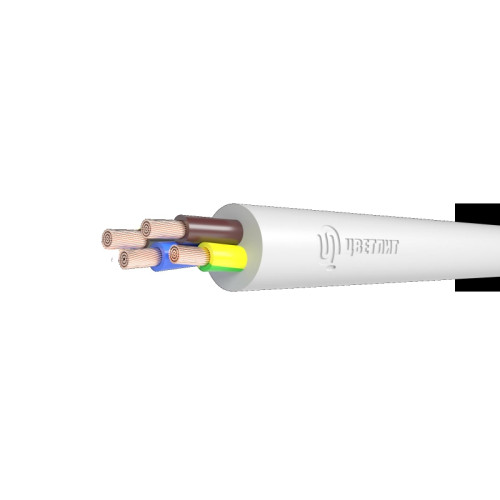 Провод ПВС/ Провод ПВС 3х2,5+1х2,5 белый