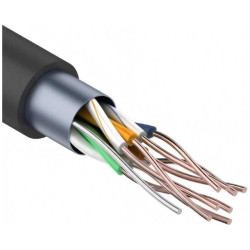 Кабель информационный PROconnect 01-0146-3 кат.5E FTP 4 пары 24AWG PE внешний 305м черный