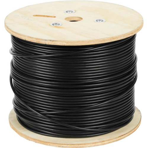 Кабель информационный Lanmaster LAN-5EFTP-OUT кат.5E FTP 4 пары 24AWG PE внешний 305м черный