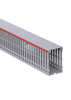 Короб перфорированный/ Короб перфорированный RL6 40x60 серый QUADRO