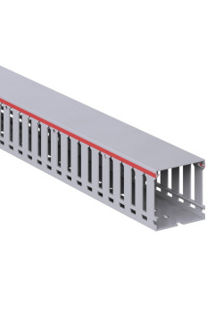 Короб перфорированный/ Короб перфорированный RL12 60x60 серый QUADRO