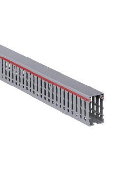 Короб перфорированный/ Короб перфорированный RL6 25x40 серый QUADRO