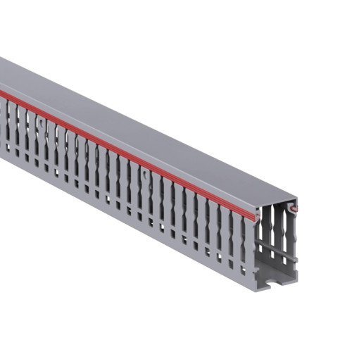 Короб перфорированный/ Короб перфорированный RL6 25x40 серый QUADRO