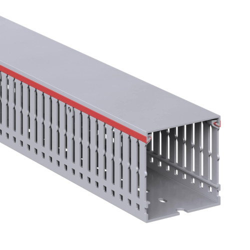 Короб перфорированный/ Короб перфорированный RL6 60x60 серый QUADRO