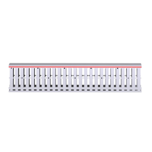 Короб перфорированный/ Короб перфорированный RL12 60x100 серый QUADRO