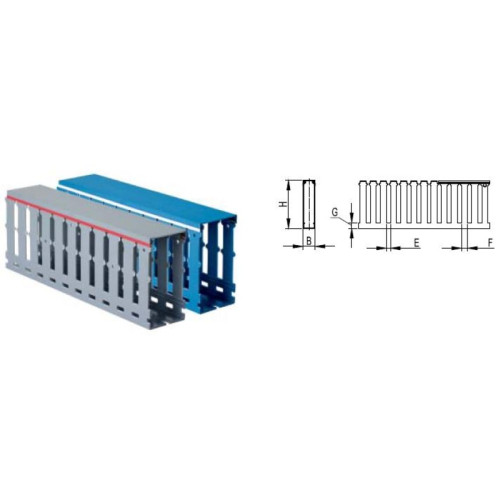 Короб перфорированный/ Короб перфорированный 25х30 RL75 2 серый QUADRO