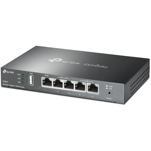 Межсетевой экран TP-Link SafeStream ER605 10/100/1000BASE-TX черный