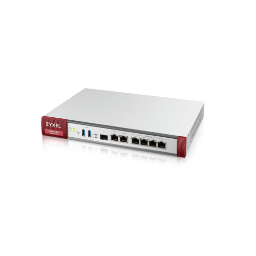 Межсетевой экран/ Межсетевой экран и Wi-Fi контроллер Zyxel USG FLEX 200, Rack, 3xWAN GE (2xRJ-45 и 1xSFP), 4xLAN/DMZ GE, 2xUSB3.0, AP Controller (8/40), NebulaFlex **