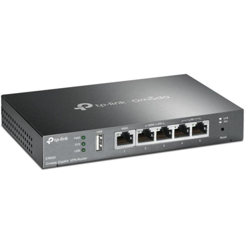 Межсетевой экран TP-Link SafeStream ER605 10/100/1000BASE-TX черный