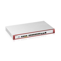 Межсетевой экран/ Межсетевой экран Zyxel USG FLEX 700H, Rack, 2xSFP+ (LAN/WAN), 2xRJ-45: 1/2.5/5/10G PoE+ (LAN/WAN), 2xRJ-45: 1/2.5G (LAN/WAN), 8xRJ-45: 1G (LAN/WAN), 1xUSB3.0 **