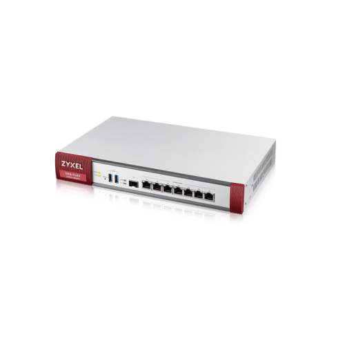 Межсетевой экран/ ZYXEL ZyWALL USG FLEX 500 firewall with 1 year subscription set (AS, AV, CF, IDP), Rack, 7 configurable (LAN / WAN) ports GE, 1xSFP, 2xUSB3.0, AP Controller (8/72), Device HA Pro