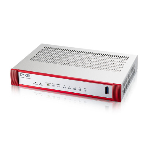 Межсетевой экран/ Межсетевой экран Zyxel USG FLEX 50HP, 1xRJ-45: 1G PoE+ (LAN/WAN), 4xRJ-45: 1G (LAN/WAN), 1xUSB3.0 **