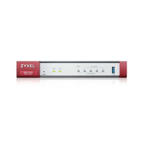 Межсетевой экран/ Межсетевой экран и Wi-Fi контроллер Zyxel USG FLEX 100AX, 1xWAN GE, 4xLAN/DMZ GE, Wi-Fi 6 (AX1800), 1xUSB3.0, AP Controller (8/24), NebulaFlex **