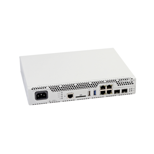 Межсетевой экран ESR-20 с программным обеспечением esr-20-1.5.3, 2 х 10/100/1000BASE-T, 2 x Combo 10/100/1000BASE-T/1000BASE-X SFP, 1 x USB 2.0, 1 x USB 3.0, 1 слот для SD-карт, Console, 4ГБ RAM, 4ГБ Flash, встроенный модуль питания 220В переменного тока