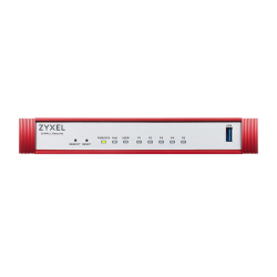 Межсетевой экран/ Межсетевой экран Zyxel USG FLEX 50HP, 1xRJ-45: 1G PoE+ (LAN/WAN), 4xRJ-45: 1G (LAN/WAN), 1xUSB3.0 **