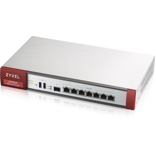 Межсетевой экран/ ZYXEL ATP500 7 Gigabit user-definable ports, 1*SFP, 2* USB with 1 Yr Bundle