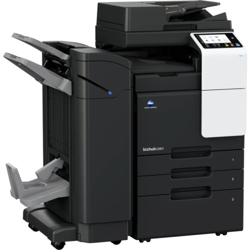 МФУ Konica Minolta Bizhub C257i/ Konica Minolta Bizhub C257i, без крышки, без тонера, без кабеля питания 220в, без картриджей, установка специалистом АСЦ