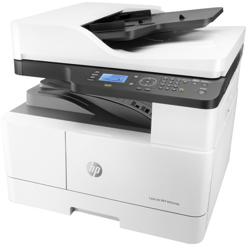 МФУ лазерное HP LaserJet M443nda, монохромный, A3, А4 ч/б макс. 25 стр./мин, дуплекс, USB/Ethernet (8AF72A)