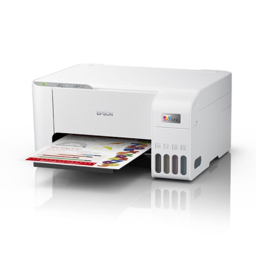 МФУ Epson L3216 (струйное цветное P/S/C, A4, 5760x1440 dpi, 33 стр/мин, USB, СНПЧ, белый)
