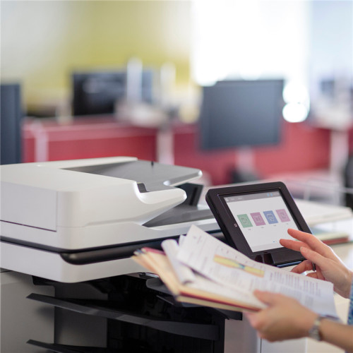 Лазерное МФУ/ HP Color LaserJet Enterprise MFP M681dh