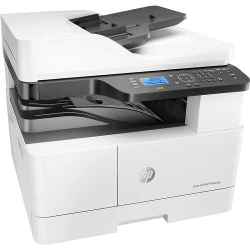 МФУ лазерное HP LaserJet M443nda, монохромный, A3, А4 ч/б макс. 25 стр./мин, дуплекс, USB/Ethernet (8AF72A)