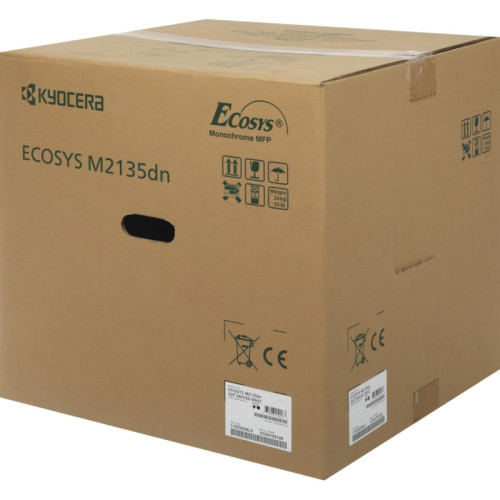 МФУ лазерное Kyocera Ecosys M2135DN (1102S03NL0/L1) A4 Duplex белый