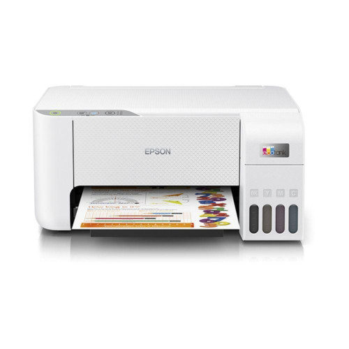 МФУ Epson L3216 (струйное цветное P/S/C, A4, 5760x1440 dpi, 33 стр/мин, USB, СНПЧ, белый)