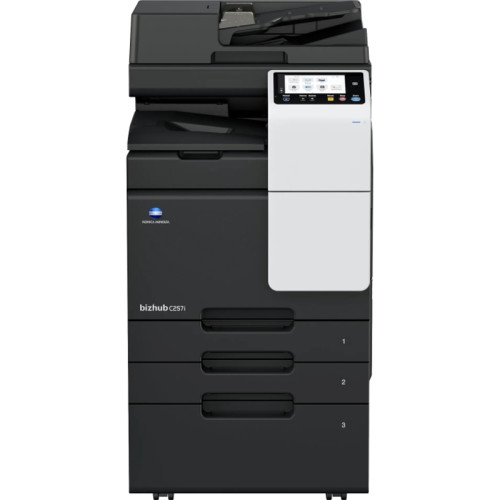 МФУ Konica Minolta Bizhub C257i/ Konica Minolta Bizhub C257i, без крышки, без тонера, без кабеля питания 220в, без картриджей, установка специалистом АСЦ