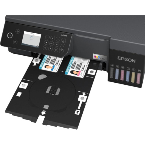 МФУ струйный Epson EcoTank L8100 (C11CK94402/C11CK94503) A4 WiFi черный