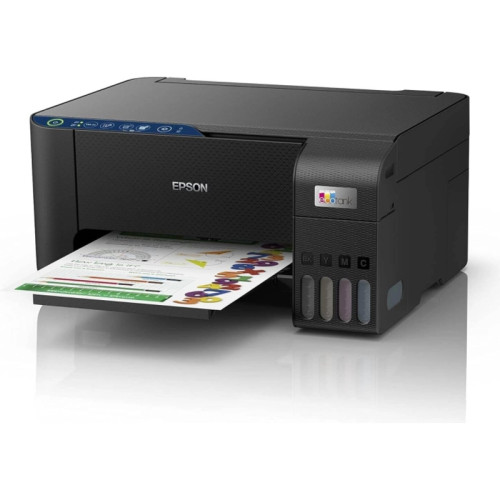 МФУ струйный Epson EcoTank L3252 (103) (C11CJ67424/C11CJ67423) A4 WiFi черный