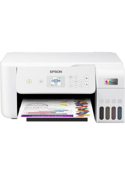 МФУ струйное Epson EcoTank L3266, A4, Wi-Fi