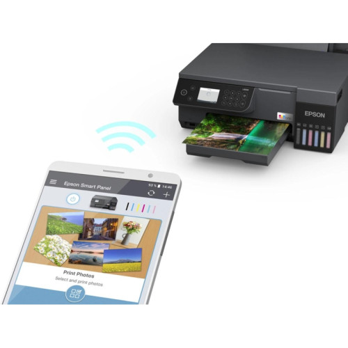 МФУ струйный Epson EcoTank L8100 (C11CK94402/C11CK94503) A4 WiFi черный