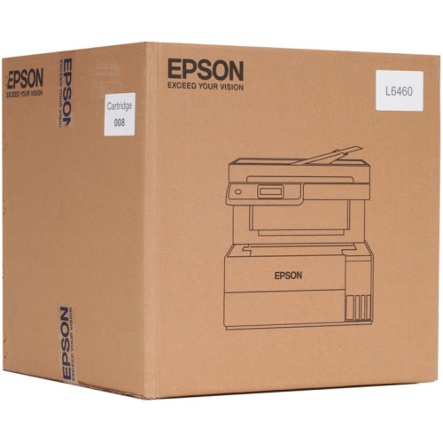 МФУ струйный Epson L6460 (C11CJ89507) A4 Duplex WiFi белый