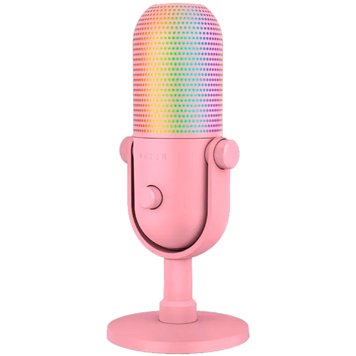 Микрофон Razer Seiren V3 Chroma - Quartz/ Razer Seiren V3 Chroma - Quartz