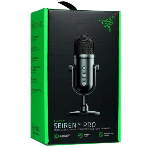 Микрофон Seiren V2 Pro/ Razer Seiren V2 Pro - Professional Grade USB Microphone