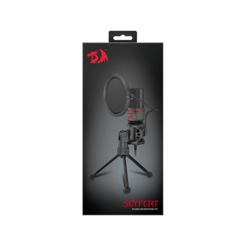 Redragon Игровой стрим микрофон Seyfert GM100 3.5 мм, кабель 1.5 м Redragon Игровой стрим микрофон Seyfert GM100 3.5 мм, кабель 1.5 м
