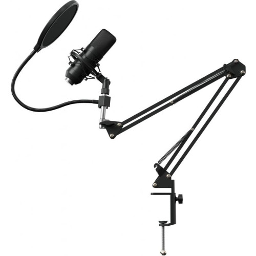 Микрофон проводной Oklick SM-700G 2.5м черный