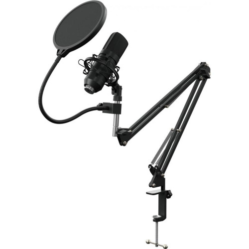 Микрофон проводной Oklick SM-700G 2.5м черный