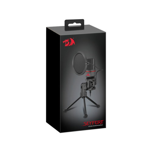 Redragon Игровой стрим микрофон Seyfert GM100 3.5 мм, кабель 1.5 м Redragon Игровой стрим микрофон Seyfert GM100 3.5 мм, кабель 1.5 м