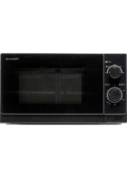 Микроволновая печь Sharp/ 20 л, 800 Вт, эмаль, черный