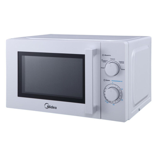 Отдельностоящая микроволновая печь Midea/ Отдельностоящая микроволновая печь Midea, объем 20 л, механическое управление, таймер, 5 уровней мощности, подсветка, размораживание, поворотный стол, цвет белый Отдельностоящая микроволновая печь Midea/ Отдельностоящая микроволновая печь Midea, объем 20 л, механическое управление, таймер, 5 уровней мощности, подсветка, размораживание, поворотный стол, цвет белый