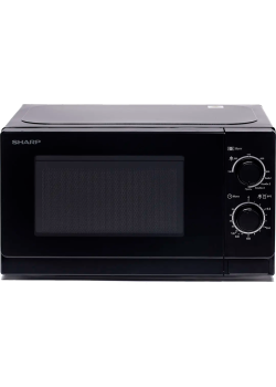 Микроволновая печь Sharp/ 20 л, 800 Вт, 1000 Вт гриль, эмаль, черный