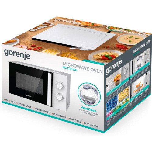 СВЧ печь Gorenje MO17E1WH СВЧ печь 17л. 700 Вт (белый)
