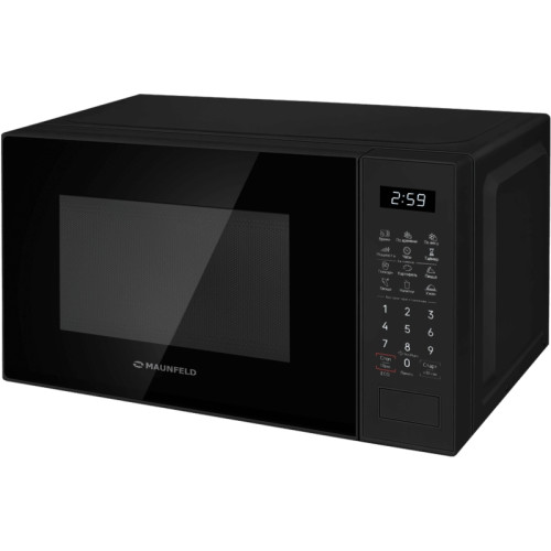 Микроволновые печи MAUNFELD/ 1050 Вт, 8 программ, эмаль, сенсорное управление, цвет: черный Микроволновые печи MAUNFELD/ 1050 Вт, 8 программ, эмаль, сенсорное управление, цвет: черный