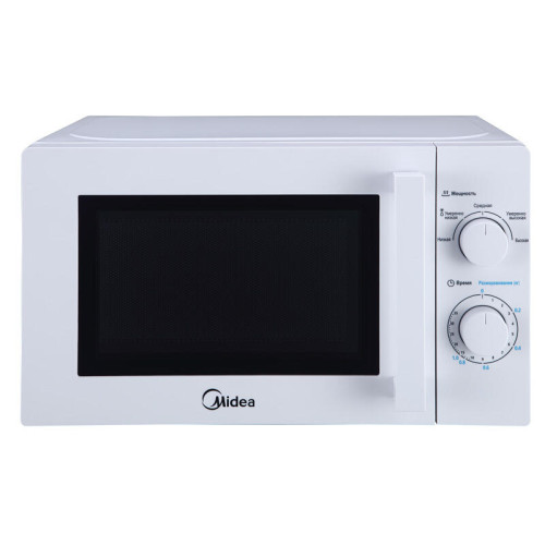 Отдельностоящая микроволновая печь Midea/ Отдельностоящая микроволновая печь Midea, объем 20 л, механическое управление, таймер, 5 уровней мощности, подсветка, размораживание, поворотный стол, цвет белый Отдельностоящая микроволновая печь Midea/ Отдельностоящая микроволновая печь Midea, объем 20 л, механическое управление, таймер, 5 уровней мощности, подсветка, размораживание, поворотный стол, цвет белый
